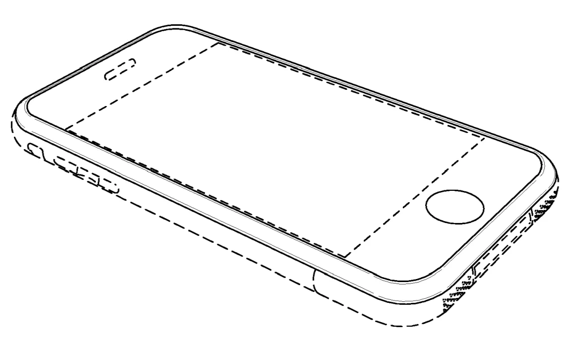D’087 특허의 도면 Fig 1. (실시예 1)
